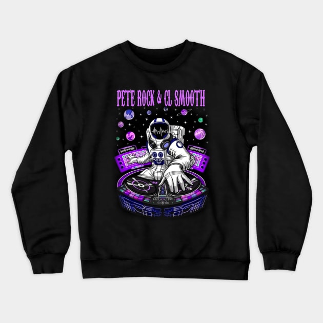 PETE ROCK & CL SMOOTH RAPPER Crewneck Sweatshirt by Tronjoannn-maha asyik 